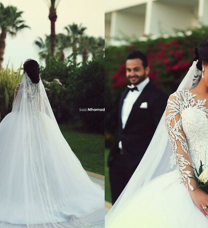 dress, white and tiara