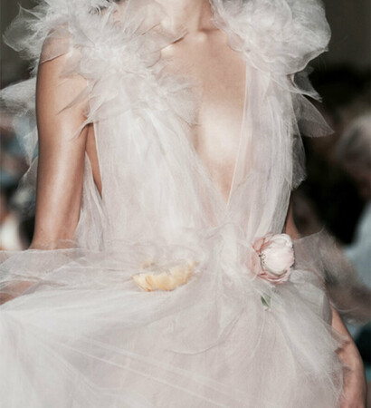 Marchesa, bride and dress