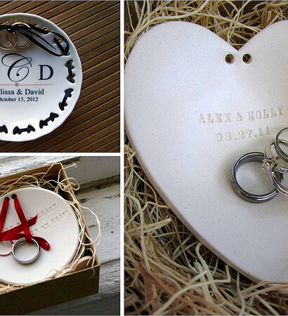 diy, tutorial and wedding ring pillow