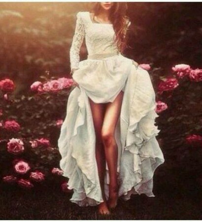 gelinlik, dress and beyaz