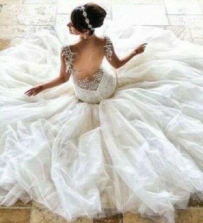 dress, wedding dresse and fashion