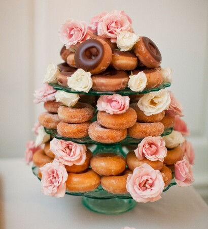 donuts, sunglasses and roses