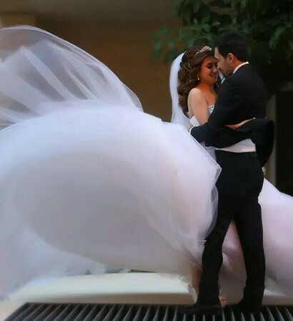 bride, smoking and white