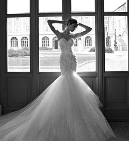 dress, mermaid and beautiful