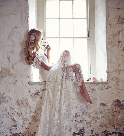 bride wedding white dress, beautiful and girly