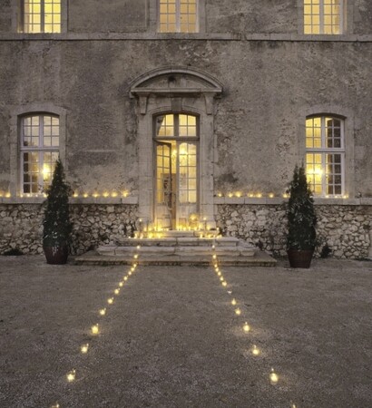 castle, home and light