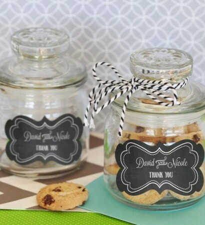 favors, chalkboard favors and wedding favors