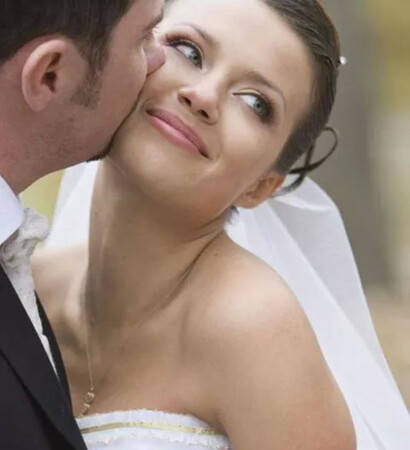 funny, groom and bride