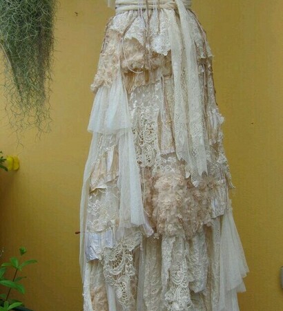 gypsy, romantic and dress