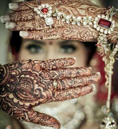 henna, mehendi and dulhan