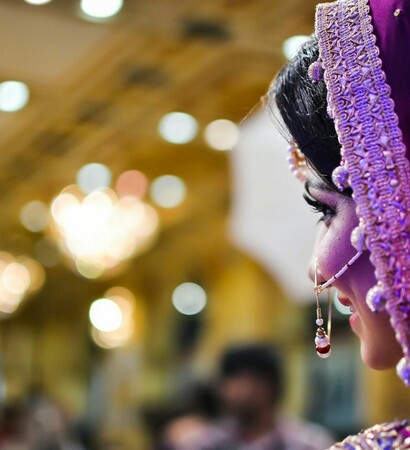 indian weddings, bride and indian bride