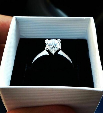white gold, ring and perfection
