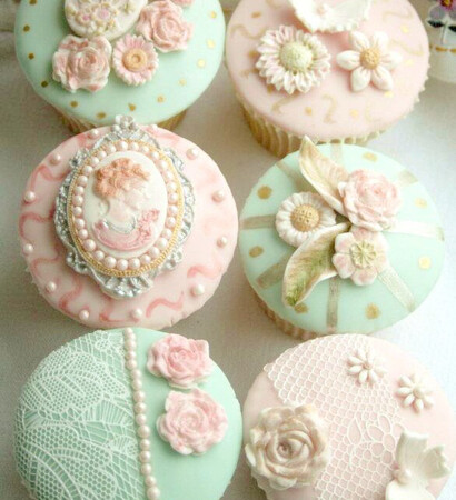 pretty, cupcakes and shabby chic