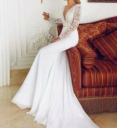 dress, look and bride