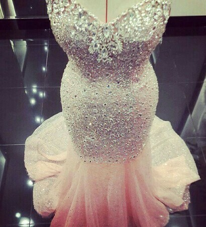 glamour, dress and beautiful