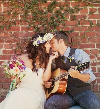 hippies, love and couple
