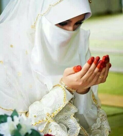 nikah, white and henna