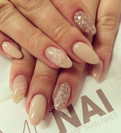 romantic, love and nail art