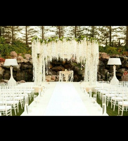 beautiful, altar and decoration