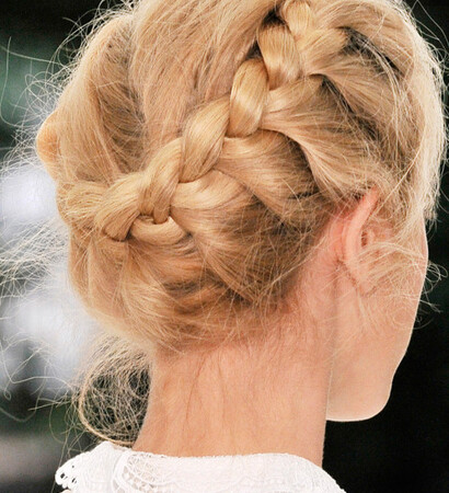 messy hairstyle, fashion and hair