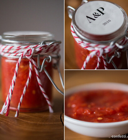 chutney, jar and autumn
