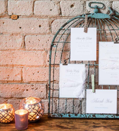vintage, birdcage and candles