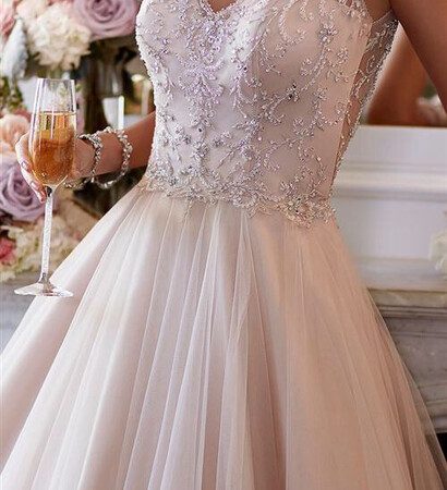 champagne, high and bride