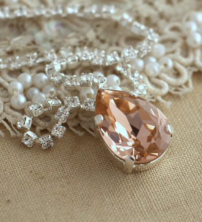 blush pink, jewelry and bridal