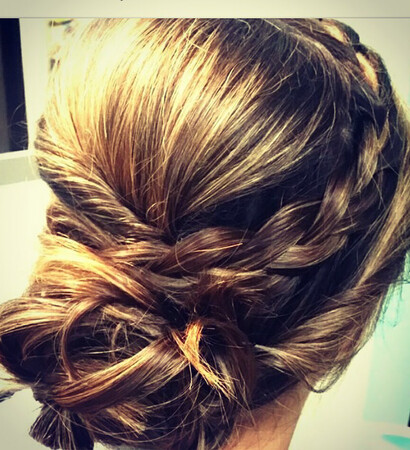 braids, glaze hair studio and updo