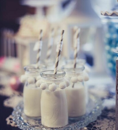 winter, bridal shower and favor couture