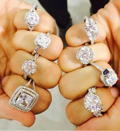bling, rings and sparkle
