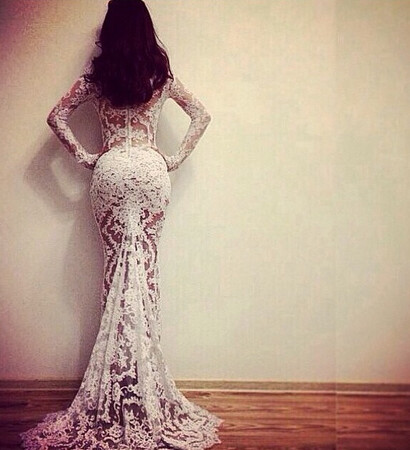 white, lace and engagement