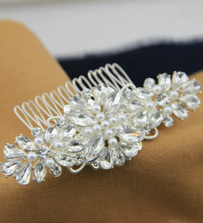 headpiece, hairpiece and bridal hair comb