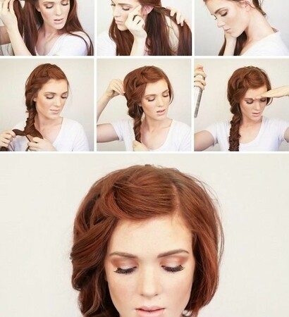 tutorial, hairstyle and beautiful