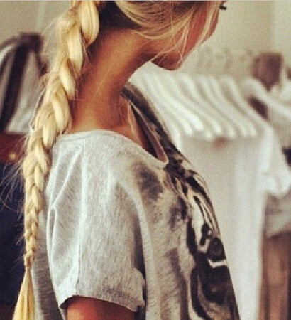 hug, dress and braid