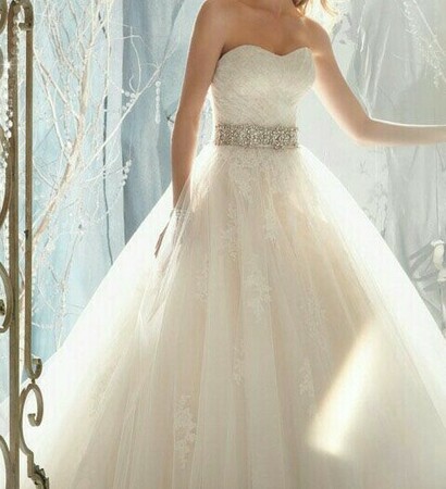 wedding dress, emotion and we ♡ it