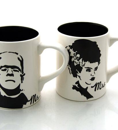 bride, gifts and Frankenstein