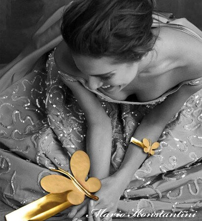 happy, smile and butterfly