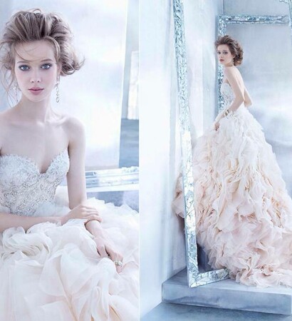 lazaro, wedding dress and luxury