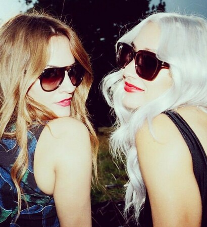 caroline flack, happy bday and carla's wedding