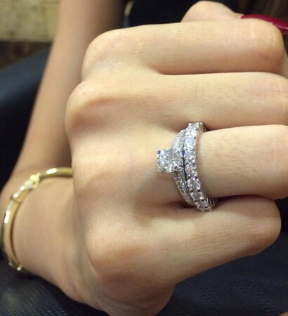 luxury, diamonds and engagement