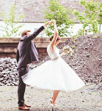 details, bride and dancing