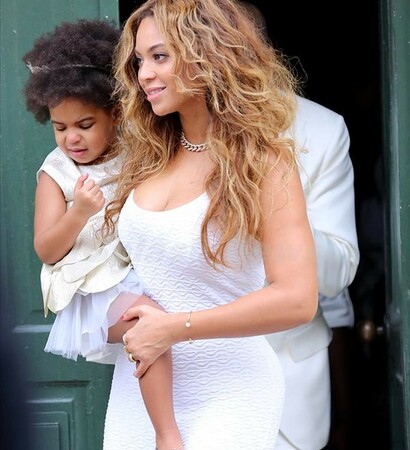 blue ivy, jay z and solange knowles