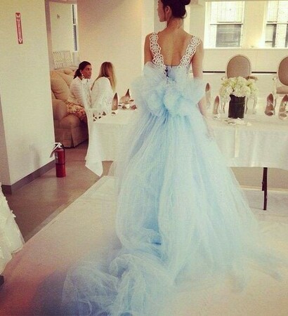blue, weddind dress and dress