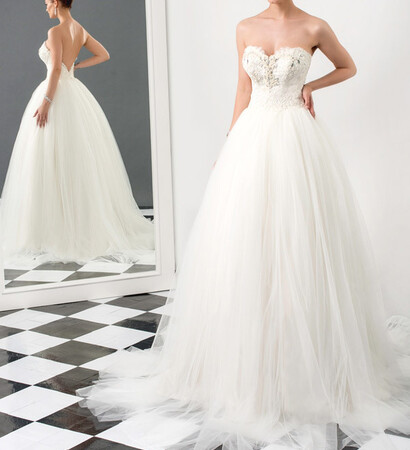 wedding dress and en