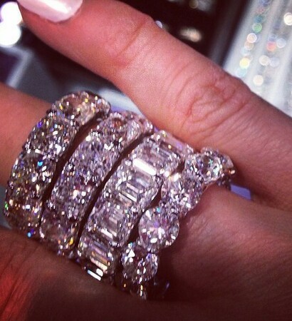 diamonds, wedding rings and luxury