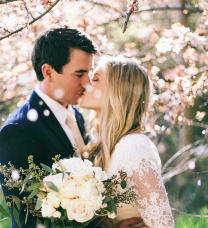 bride, cute and bouquet