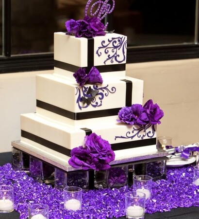 weddings purple cake, cake and wedding cake