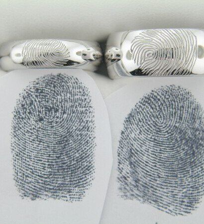 div, finger print and jewelry