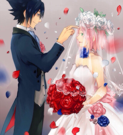naruto, marriage and sasusaku